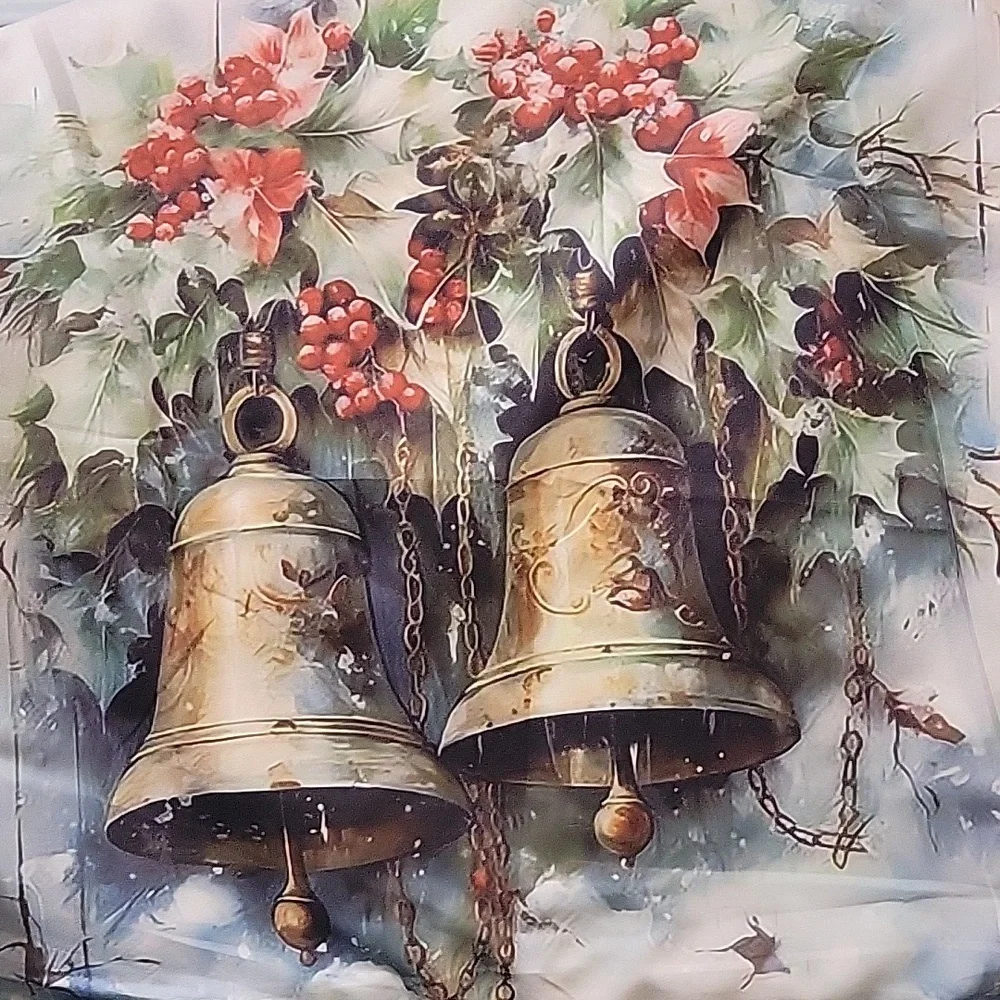 3 Festive Holiday Pillow Cover EUC